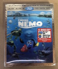 Finding Nemo 3D/Blu-ray/DVD, 2012, 5-Disc Set, With Slipcover 