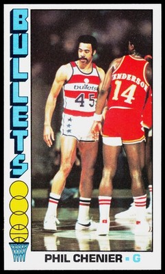 Phil Chenier, 1976-77 Topps, #27, Washington Bullets,