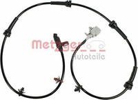 Metzger Sensor, Raddrehzahl Hinterachse Beidseitig U.A. FüR Nissan, Renault