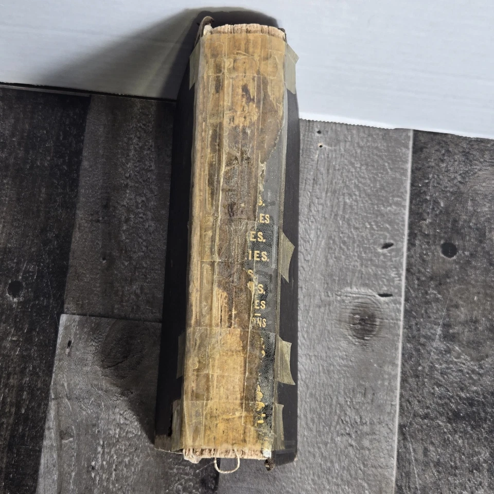 Vintage 156 Yr. Old The Practical Cook Book Of 1869 Close To 1000 Receipes - Image 2 of 4