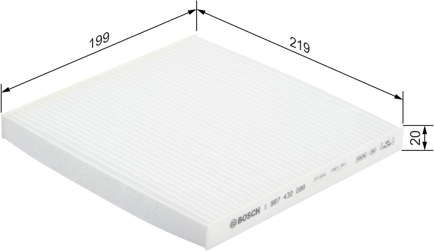 Pollen / Cabin Filter fits TOYOTA AVENSIS ADT251 2.2D 05 to 08 Bosch 87139YZZ07 - Image 21