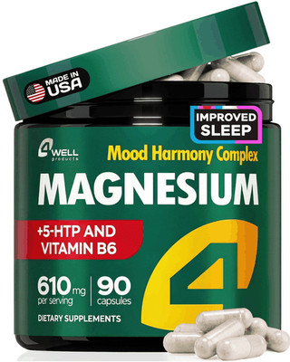Magnesium Complex for Women for Sleep Advanced 610mg with Glycinate Citrate B6