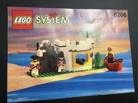 VTG 1993 LEGO Pirates Imperial Guards Set 6266 Cannon Cove w/Inst ONE OWNER EUC!