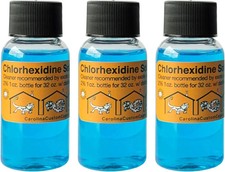 Chlorhexidine 2 Percent Cleaning Solution 3 Pack 32 Oz Each Reptile Habitat S...