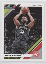 2019-20 Panini Donruss Press Proof Purple 131/199 Allen Crabbe #5 6p0