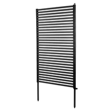 72×36" Freestanding Privacy Screen Outdoor Patio Decorative Fence Panel Garden
