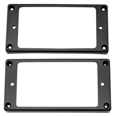 Musiclily Pro Black Curved Humbucker Pickup Rings Set For China Epiphone Guitar