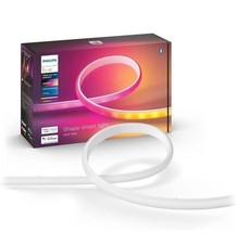Philips Hue Indoor 6 Foot Smart LED Light Base Kit with Plug Multicolor Effect