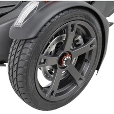 Show Chrome Axle Caps - Can-Am Ryker 41-411