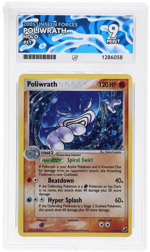 Poliwrath graded ACE 9 for sale on eBay