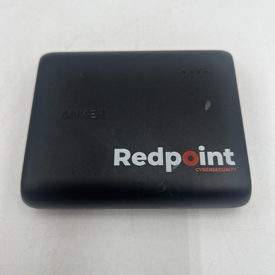 Anker PowerCore 10400 Portable Charger Black Dual USB Power Bank Redpoint Logo