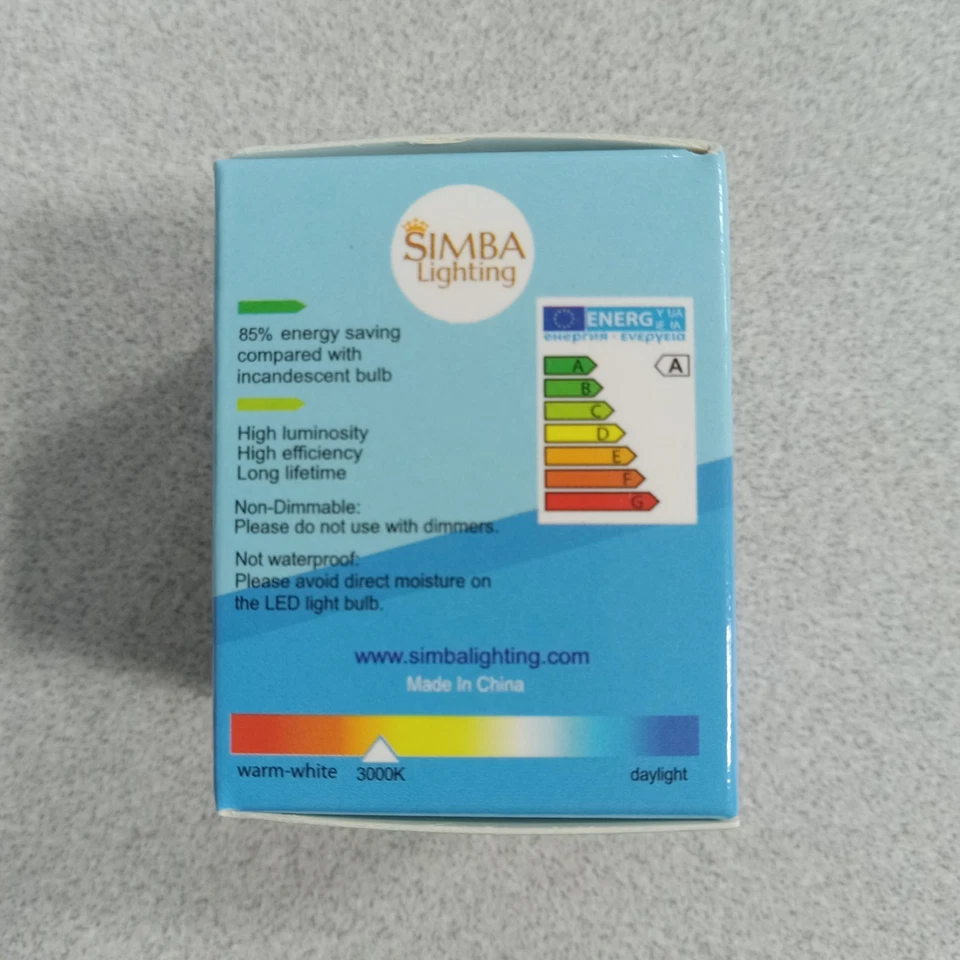 Simba Lighting MR-11  12v 3W 240 Lumen 3000k Brand NEW in Box 3 Packs! - Image 4 of 4