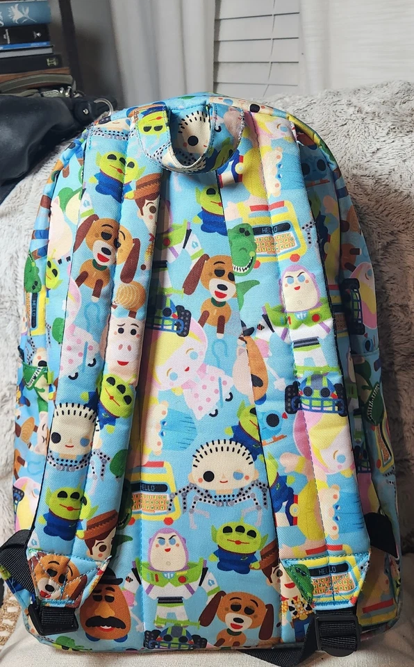 Mochila de lona Loungefly X Disney Pixar Toy Story “Kawaii/Chibi” usada en excelente estado Foto 2 de 4
