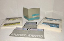 Kaypro CP/M 2.2  Word Plus  Profit Plan, Manuals, Diskettes  Storage Box VTG