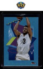2024-25 Finest #157 CJ McCollum Sky Blue Refractor