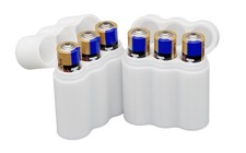 - Slimline AAA Battery Case, Compact Durable TPU Organizer for Safe Storage ...