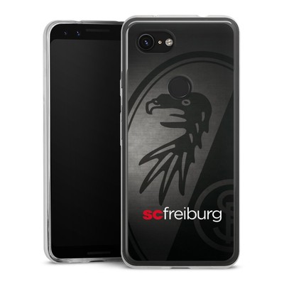 Slim Hülle für Google Pixel 3a Metallic Look Offizielles Lizenzprodukt SC Freibu