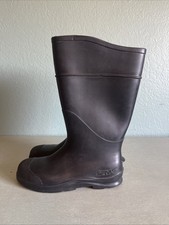 Servus Men's Rubber Muck Rain Mud Boots Made in the USA Black Size 7