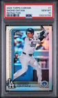 PSA 10 SHOHEI OHTANI 2025 Topps Chrome Refractor #1 Dodgers GEM MINT
