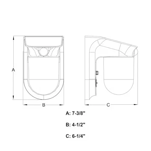 Solar Outdoor Security 1200 Lumens 120-Degree Black Motion Sensing Dusk to Dawn - Picture 4 of 13