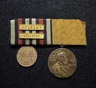 Rare Prussian 1870/71 Medal Set Orléans & Villiers Clasps Kaiser Wilhelm Medal