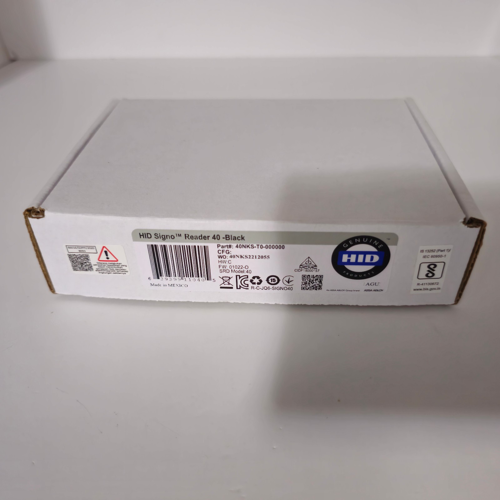 HID Signo 40 Smart Card Access Control Reader - Black (40NKS-00-000000 ...