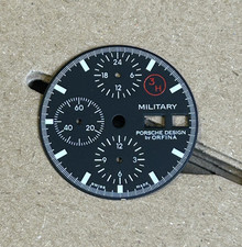 Orfina Porsche Design 3H Dail per Lemania 5100