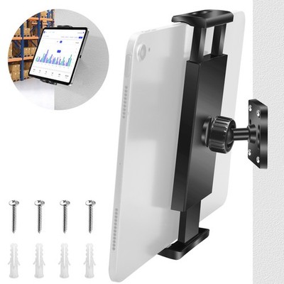 360° Rotation Tablet Phone Wall Mount Holder for 4.7-13  iPad iPhone Galaxy Tab