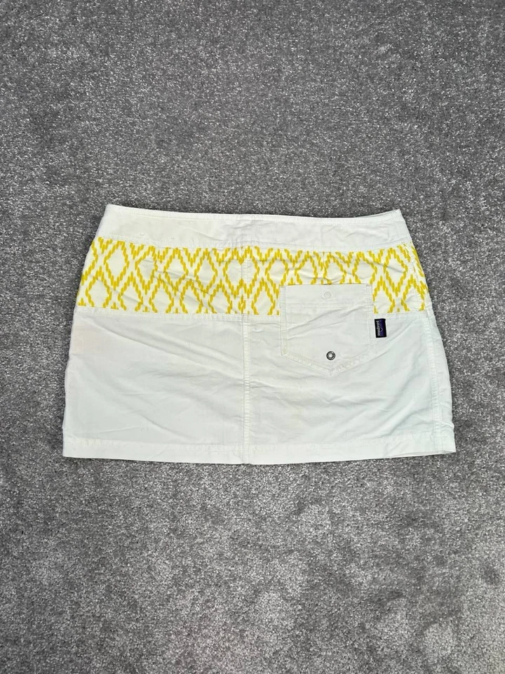 Patagonia доска плавать прикрыть юбка женщин 6 белый логотип нейлона купальный костюм пляж - Изображение 2 из 4