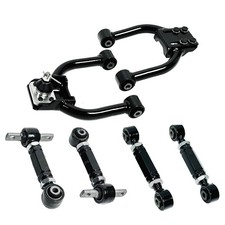 Front Upper Control Arms Rear Camber Toe Arm Kit For Honda Civic Ek 1996-2000
