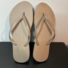 Old-navy Women's Tan and Cream Flipflops