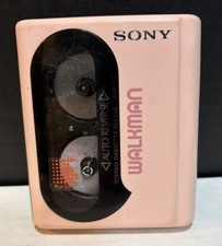 Vintage 1980 s SONY Walkman WM-51 Stereo Cassette Player w/Earbuds