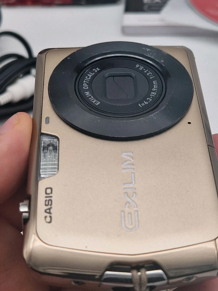 ⚡Casio Exilim EX Z330 Digitalkamera Gold  12.1 MP  OVP Ohne Akku Netzteil⚡ - Bild 4 von 4