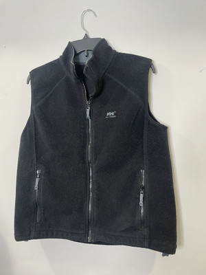 Helly Hansen Vest Adult Large Black Fleece Outdoor Hiking