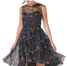 Womens Size 10 Disney Lauren Conrad Snow White Collection Dress Black