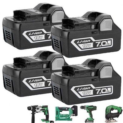 For HITACHI 7.0Ah 18V Battery BSL1850 BSL1840 BSL1830 BSL1815X 330139 Li-ion US