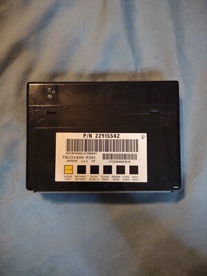 Body Control Module Denso GM Original Equipment 22915542 | eBay