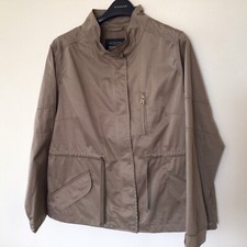 Betty Barclay 46/2o Khaki 3 Pkts At Front Jacket