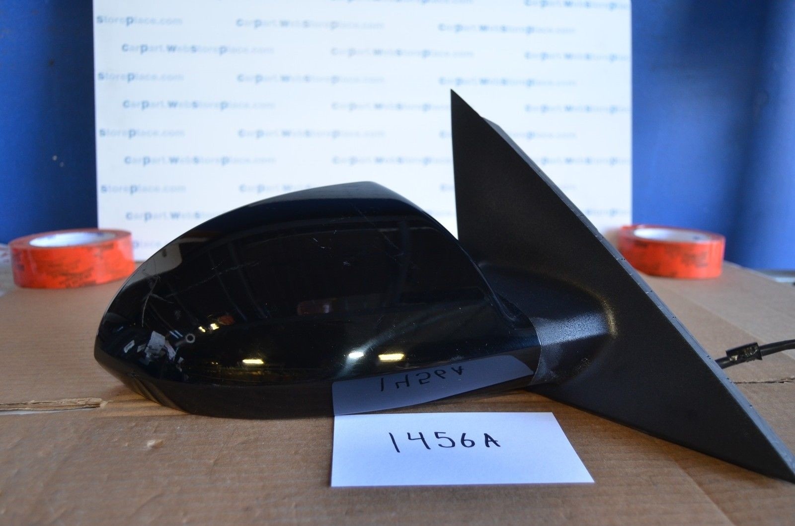 2014 Chevrolet Impala PASSENGER side Mirror Used Power Black Color #1456-A