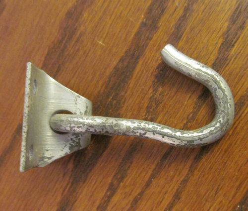 Vintage Gancio Zincato Portico Soffitto Pianta Oscillante Lampada Vento Suoncini Originale - Foto 4 di 6