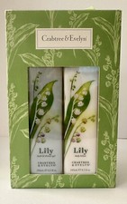 Crabtree Evelyn Lily of the Valley Bath Shower Gel Body Lotion Gift Set