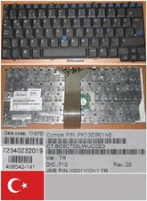 Tastiera qwerty Turco HP TC4400 TC4200 NC4200 408542-141 PK13ZI901 K001102N1