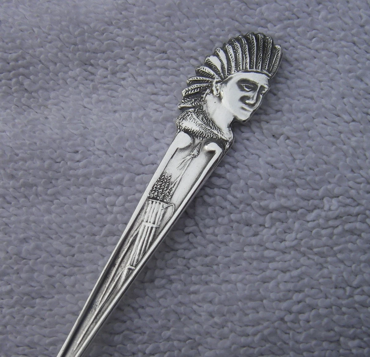 Vintage VANCOUVER Canada Sterling Souvenir Demi Spoon BM CO.-NR