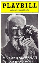 George Grizzard "MAN and SUPERMAN" Ann Sachs / Philip Bosco / Shaw 1979 Playbill
