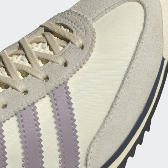 Adidas Women's SL 72 Shoes 'Cream/Purple' - IE3428