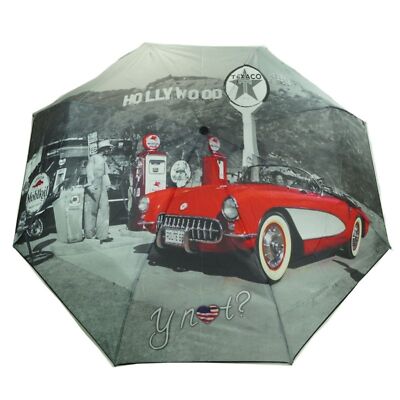 Y Not Super Mini Regenschirm Hollywood Corvette Taschenschirm 55545 