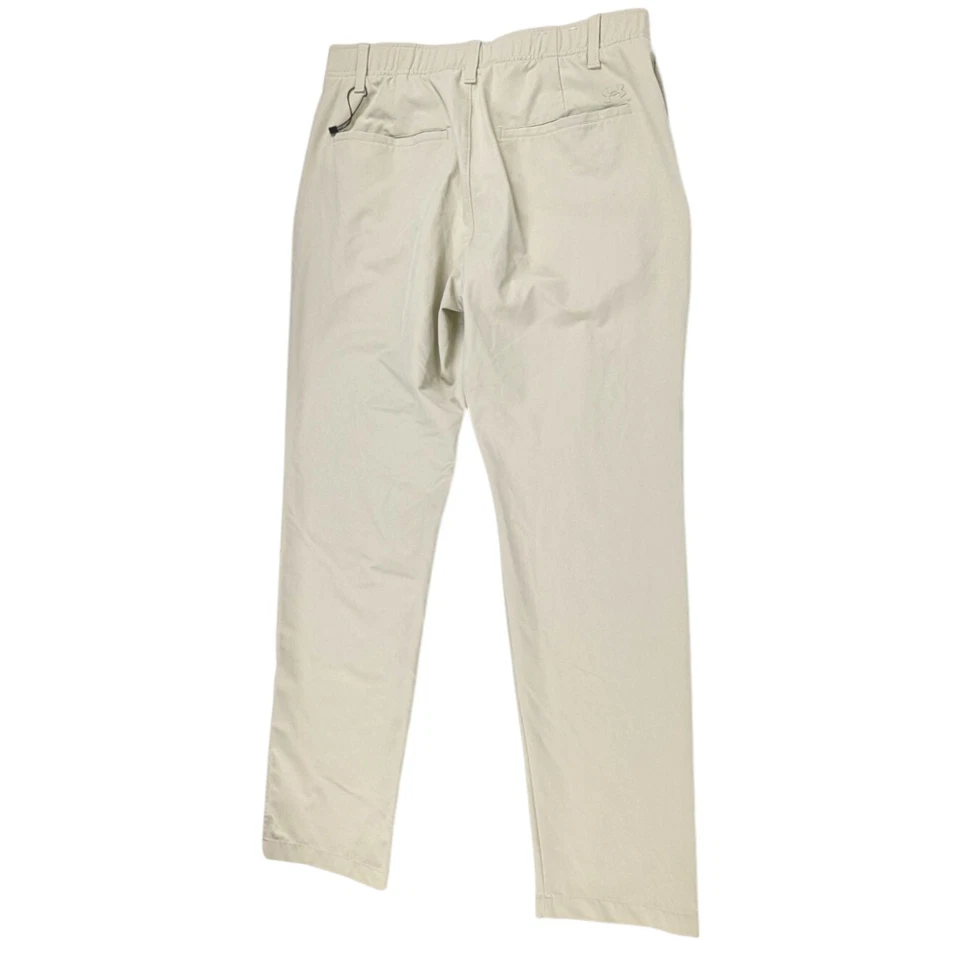 Under Armour UA Drive Golf Pants Men's Size 32 x 30 Beige Performance Casual EUC - Image 2 of 4