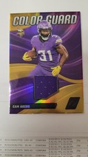 2023 Panini Zenith Cam Akers Color Guard Jersey #CG14 Vikings