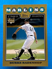 Burke Badenhop 2008 Topps Update Gold /2008 #UH165 Florida Marlins