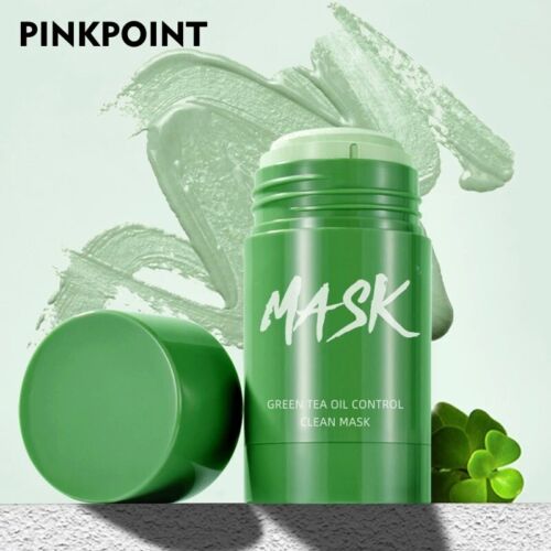 Green Tea Stick Cleansing Mud MaskRemoval Blackheads Pore Mask Oil - Picture 3 of 7